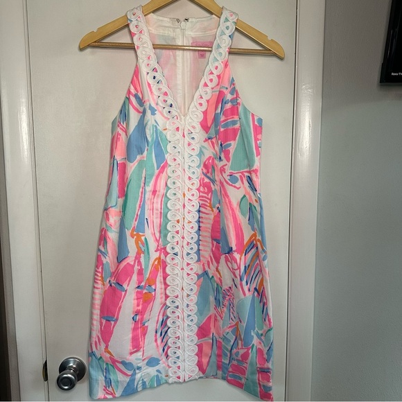 Lilly Pulitzer Dresses & Skirts - Lilly Pulitzer Lynn Shift Dress. Size 2. “Out to “Sea Pattern.